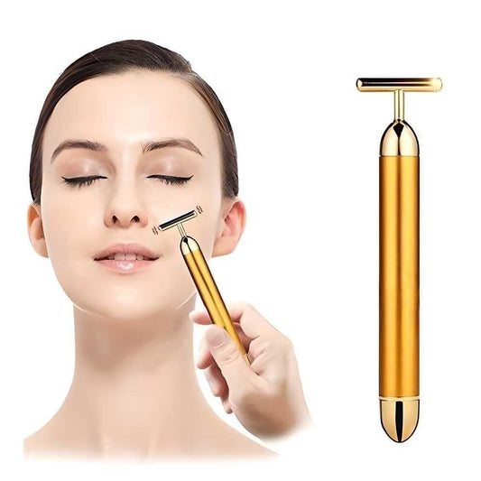 Gold Bar Electric Facial Massage Roller